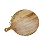 Wood Charcuterie Board Coral Design, 19" x 1"