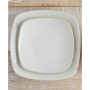 Colorwave Square Dinner Plates, Set of 4
