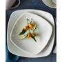 Colorwave Square Dinner Plates, Set of 4