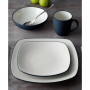 Colorwave Square Dinner Plates, Set of 4