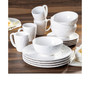 Bianca White 16Pc Dinnerware Set