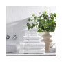 Host and Home 6-Piece Bathroom Towel Set (2 Bath Towels, 2 Hand Towels, 2 Washcloths), Double Stitched Edges, 400 GSM, Soft Ringspun Cotton, Stylish Striped Dobby Border