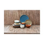 Siterra Painters Palette 16 Piece Dinnerware Set, Service for 4