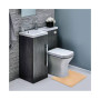 Non-Slip, Ultra Soft Plush, Memory Foam Bath Rug - Contour 24"x20"