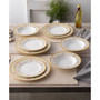 Blooming Splendor 12 Piece Set, Service For 4