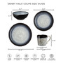 Halo Coupe Set of 4 Medium Plates