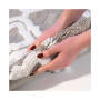 Double Quatrefoil Bath Rug Set