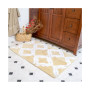 Double Quatrefoil Bath Rug Set