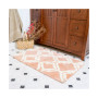 Double Quatrefoil Bath Rug Set