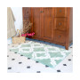 Double Quatrefoil Bath Rug Set