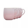 13 oz. Stoneware Set of Four Coffee Mugs