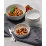 Everyday Whiteware Pasta Bowls 5 Piece Set