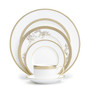 Dinnerware, Lace Gold 5 Piece Place Setting