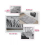 Ultra Soft Non Slip Shaggy Bath Rug - Large 32"x48"