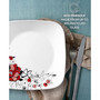 Chelsea Rose 16 Piece Dinnerware Set, Service for 4