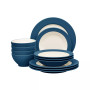 Colorwave  Rim 12-Piece Dinnerware Set, Service for 4, Created for Macy's
