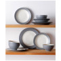 Colorwave  Rim 12-Piece Dinnerware Set, Service for 4, Created for Macy's