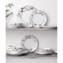 Raptures Platinum 12 Piece Set, Service For 4