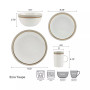 Ezra 16 Piece Dinnerware Set