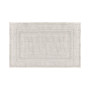 Cotton Stonewash Racetrack 17x24 Bath Rug