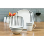 Justin 16-Pc. Dinnerware Set, Service for 4