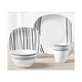 Justin 16-Pc. Dinnerware Set, Service for 4