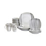 Justin 16-Pc. Dinnerware Set, Service for 4