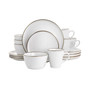 Alejandro 16 Piece Stoneware Dinnerware Set, Service for 4