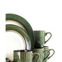 Libra 16 Piece Luxurious Stoneware Dinnerware, Service for 4