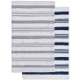 Stripe Tufted Cotton Bath Rug, 17" x 24"