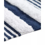 Stripe Tufted Cotton Bath Rug, 17" x 24"