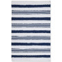 Stripe Tufted Cotton Bath Rug, 17" x 24"