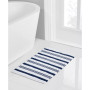 Stripe Tufted Cotton Bath Rug, 17" x 24"