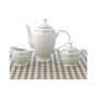Dinnerware Bone China Service for 8 People-Noelle, Set of 57