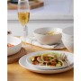 Lauren 16 Pieces Dinnerware Set, Service For 4