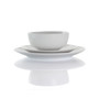 Josefa 18 Piece Porcelain Dinnerware Set with Large Serving Bowls