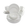 Josefa 18 Piece Porcelain Dinnerware Set with Large Serving Bowls
