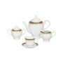 57 Piece Porcelain Dinnerware Set, Service for 8