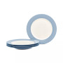 Colorwave Rim Salad Plates, Set of 4