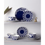 Bluefjord Floral 12 Piece Set, Service for 4