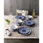 Bluefjord Floral 12 Piece Set, Service for 4
