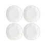 Blue Bay Dinner Plate  Set/4 White