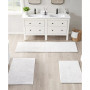 Plume 21" x 34" Feather Touch Reversible Bath Rug