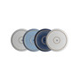 Studio Blue 4-Pc. Medium Coupe Plate Set