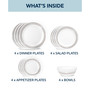 Brushed Dinnerware Set, 16 Pieces