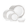 Brushed Dinnerware Set, 16 Pieces