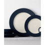 Colorwave Rim Dinner Plates, Set of 4