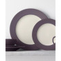 Colorwave Rim Dinner Plates, Set of 4