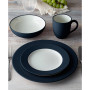 Colorwave Rim Dinner Plates, Set of 4