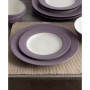 Colorwave Rim Dinner Plates, Set of 4